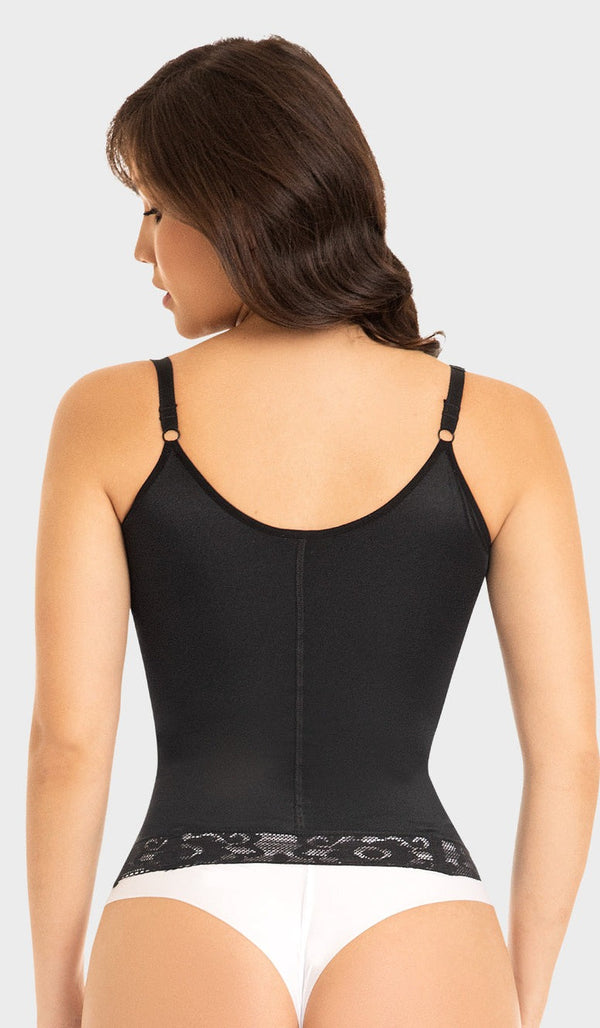 BL0238 Blusa básica con espalda cubierta y tiras ajustables