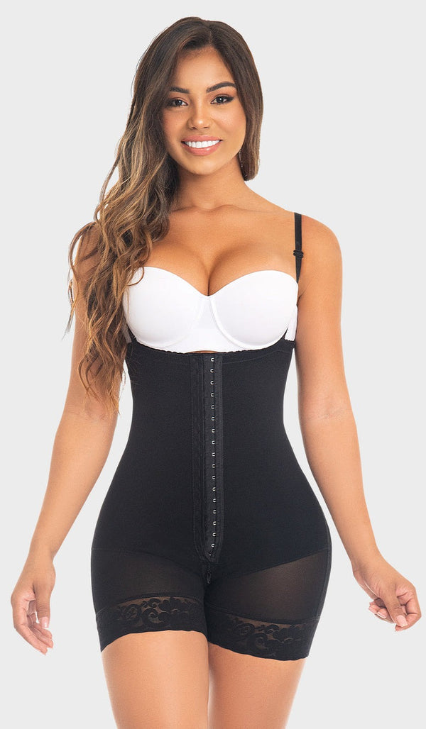 F0066 Faja corta moldeadora strapless siliconado