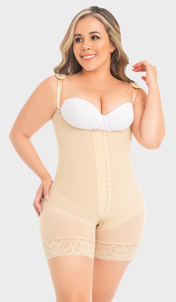 MYD F0068 Faja Colombiana corta espalda cubierta