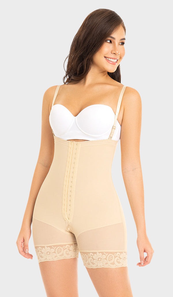 F0066 Faja corta moldeadora strapless siliconado