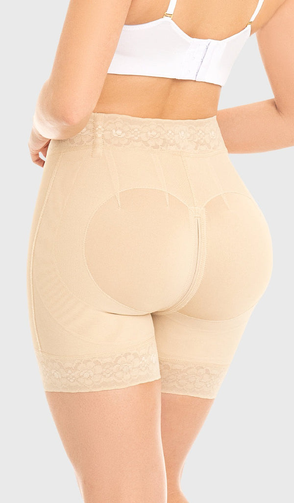 STA3722 Short colombiano corto con cierre completo