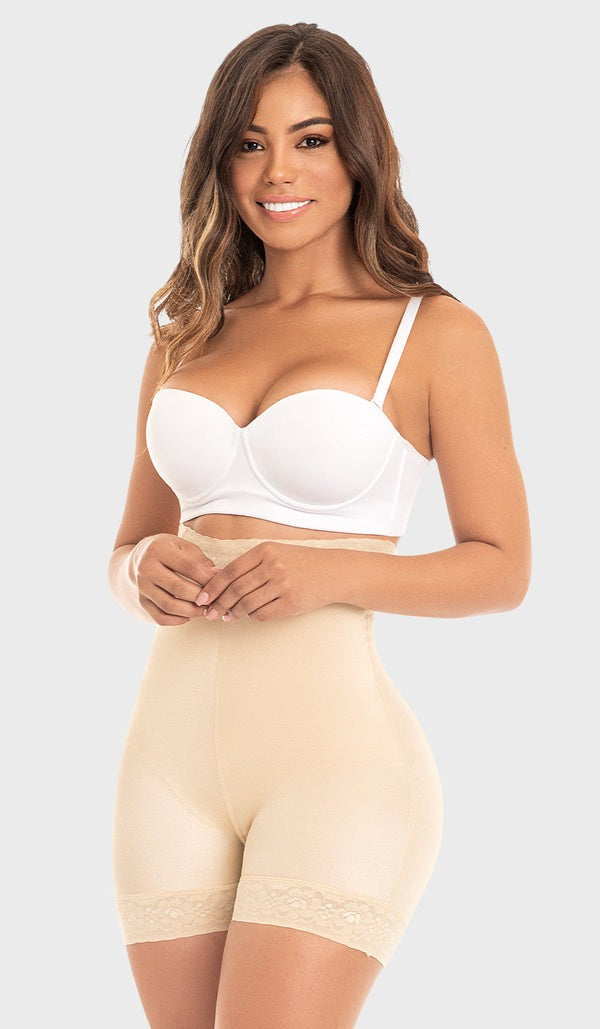 SXA0216 Short extracorto con talle extra alto